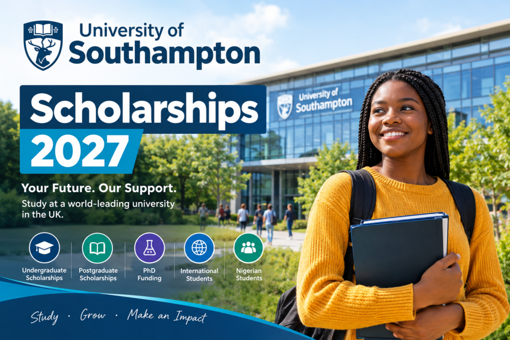 University of Southampton Scholarships 2027