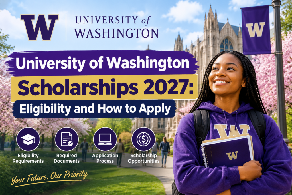 University of Washington Scholarships 2027